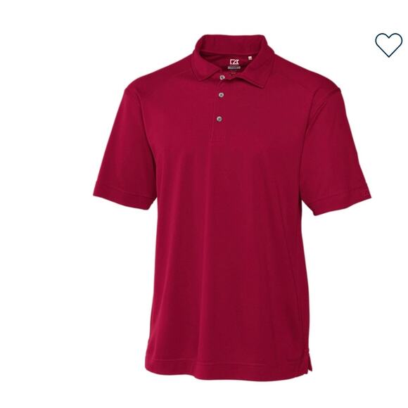 Cutter & Buck Other - Cutter & Buck NWT Crimson Polo Shirt Short Sleeve Mens Small MCK00291